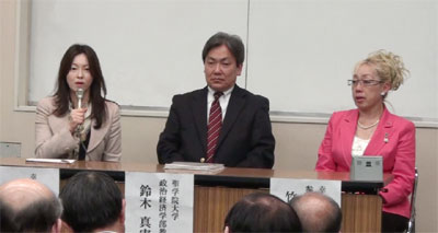 「リニア開通で徳島を発展させたい」、幸福実現党の竹尾あけみ氏が講演会、参院選徳島選挙区…