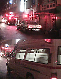救急車が宿泊客をピストン輸送、県警が立ち入り禁止のテープ、深夜の徳島駅前で何が…