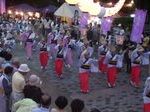 阿波踊り連が飛騨の街を流し踊り、秋空に鳴り響いた笛や太鼓、盛り上がった飛騨と徳島の文化交流…