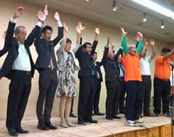 ６票差で松田卓男氏が当選した上板町長選挙、「今回が最後の選挙」と訴えた七條明氏だったが…。