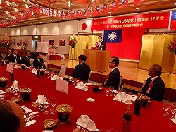 香川は知事が出席、徳島は副課長…、建国記念パーティーで浮き彫り、台湾戦略の香川と徳島の温度差…