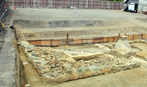 県立ホール建設地で見つかった「徳島城の遺構」、文化センターや下水道工事が残した破壊の爪痕…